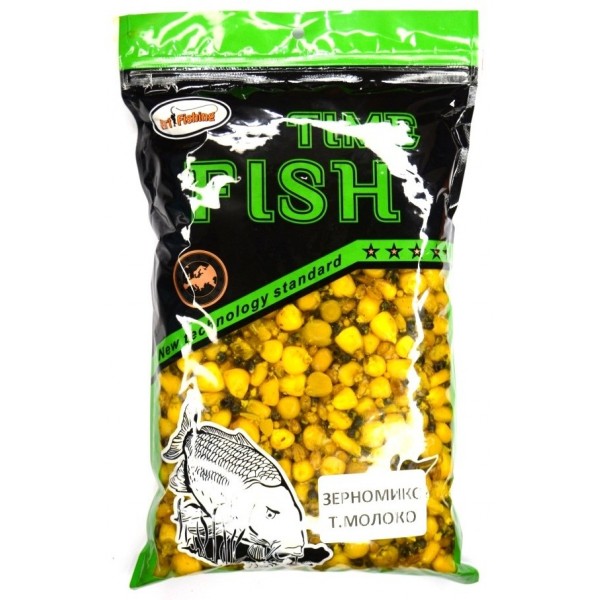 Зерномикс рыбацкий, Art Fishing, 500г, вкус Пряженное молоко